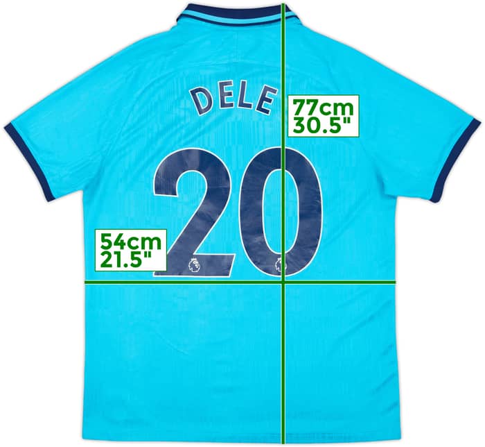 Camiseta de la tercera equipación del Tottenham 2019-20 Dele #20 - 5/10 - (L)
