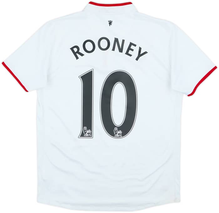2012-14 Manchester United Away Shirt Rooney #10 - 7/10 - (XL.Boys)