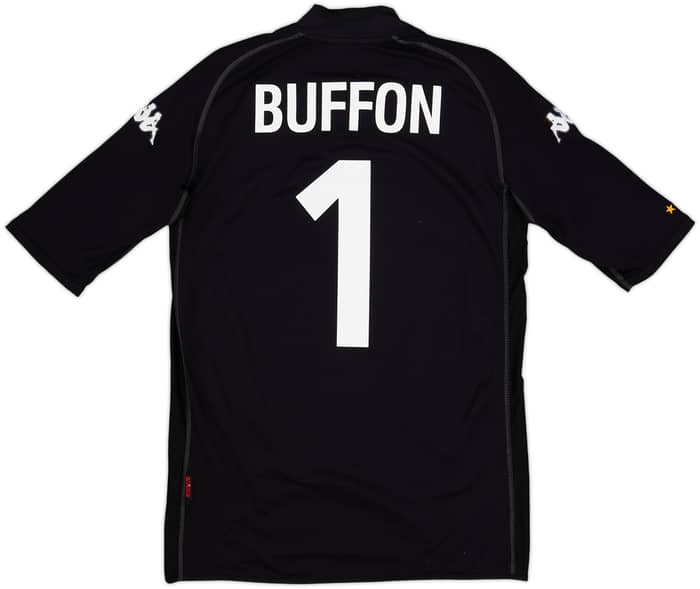 2002 Italy GK S/S Shirt Buffon #1 - 9/10 - (M)
