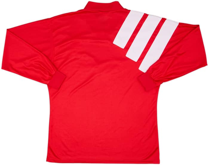 1992-93 Liverpool Centenary Player Issue Home L/S Shirt - 8/10 - (L/XL)