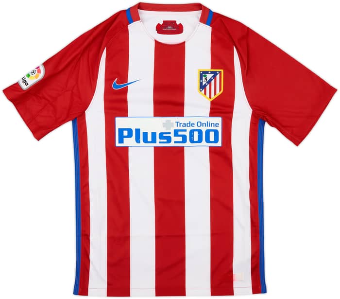 2016-17 Atletico Madrid Home Shirt Griezmann #7 - 6/10 - (S)