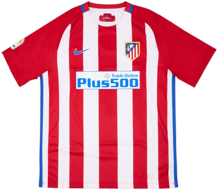2016-17 Atletico Madrid Home Shirt Torres #9 - 6/10 - (L)
