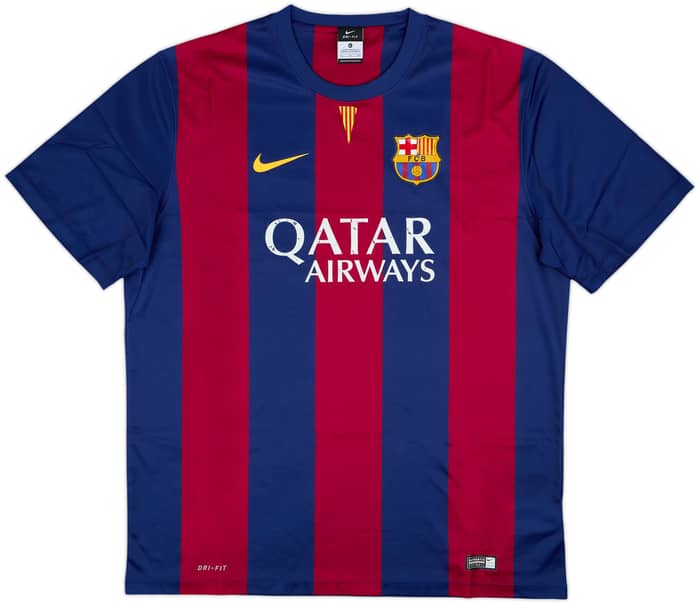 2014-15 Barcelona Basic Home Shirt - 5/10 - (XL)