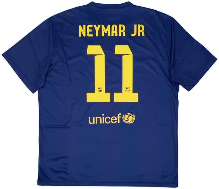 2014-15 Barcelona Basic Home Shirt Neymar Jr #11 - 6/10 - (XL)