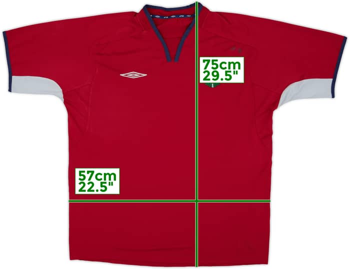 2004-05 Real Valladolid Umbro Training Shirt - 6/10 - (XL)