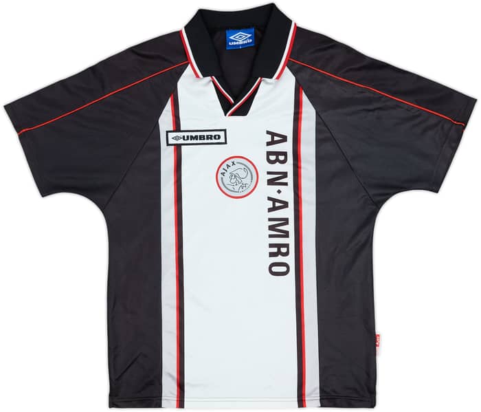 1998-99 Ajax Away Shirt F.De Boer #4 - 8/10 - (S)