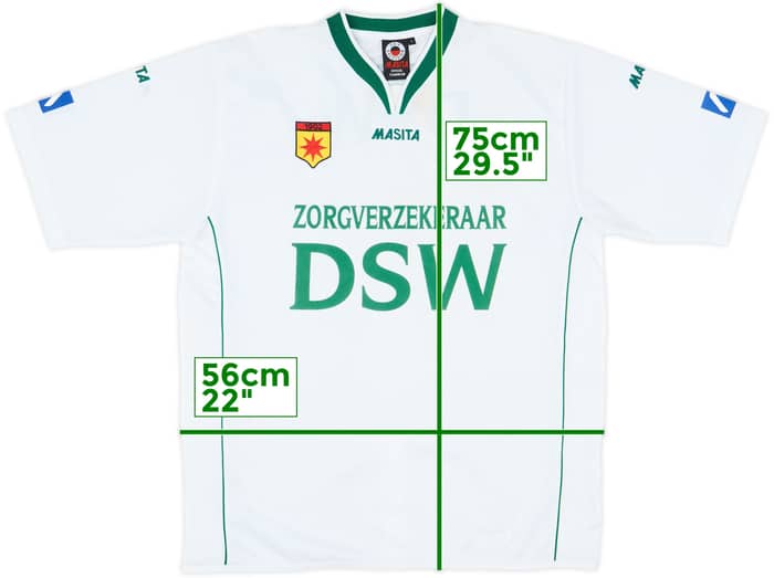 Camiseta de visitante del Excelsior 2006-07 - 7/10 - (L)