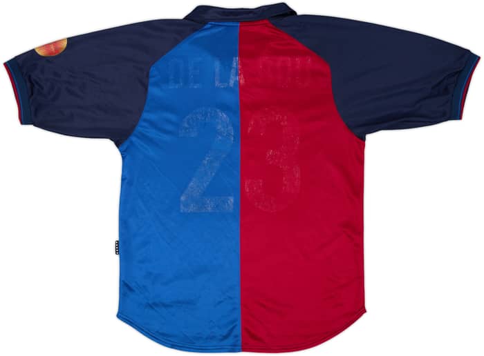 1999-00 Barcelona Centenary Home Shirt - 4/10 - (S)