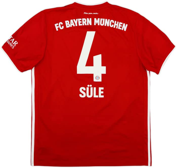 2020-21 Bayern Munich Home Shirt Sule #4 - 8/10 - (L)