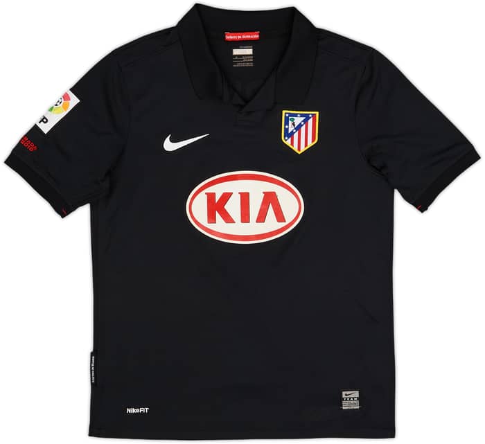 2009-10 Atletico Madrid Away Shirt Forlan #7 - 7/10 - (M.Boys)