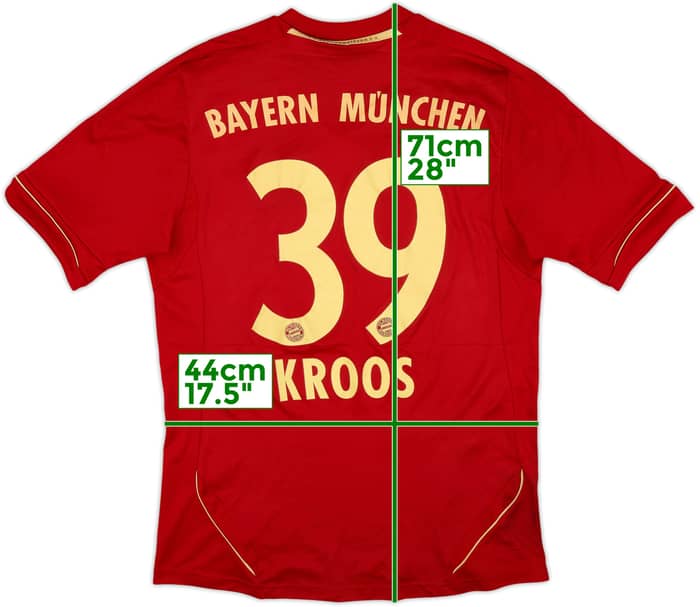 Camiseta de local del Bayern Munich 2011-13 Kroos #39 - 6/10 - (S)