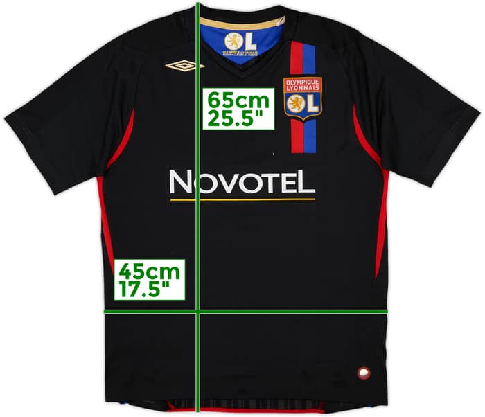 2007-08 Lyon Third Shirt - 7/10 - (XL.Boys)