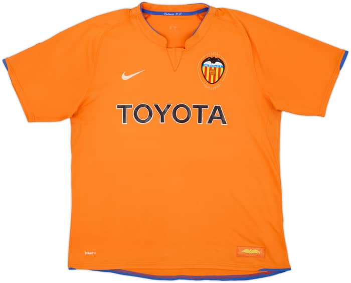 2007-08 Valencia Away Shirt - 5/10 - (L)