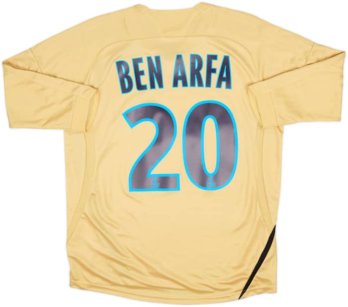 2008-09 Olympique Marseille Third Shirt Ben Arfa #20 - 8/10 - (XL.Boys)