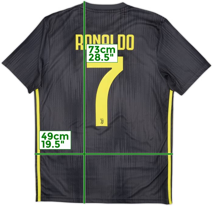 2018-19 Juventus Third Shirt Ronaldo #7 - 8/10 - (M)