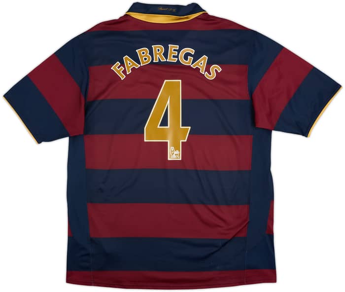 2007-08 Arsenal Third Shirt Fabregas #4 - 7/10 - (L)