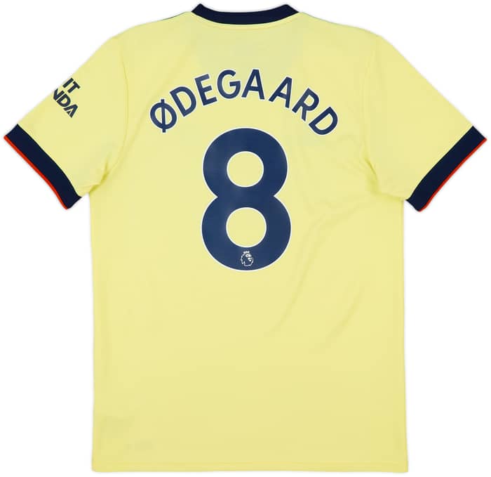 2021-22 Arsenal Away Shirt Odegaard #8 - 8/10 - (M)