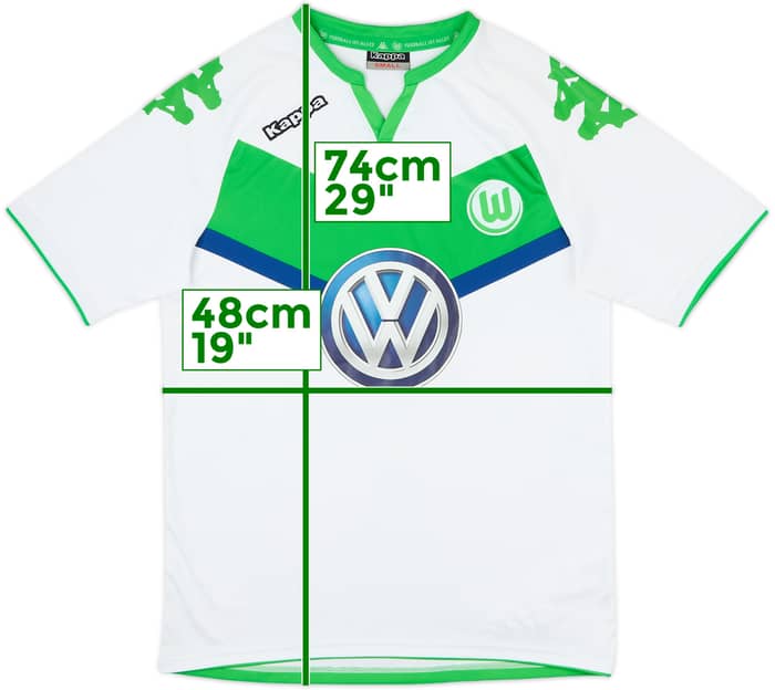 2015-16 Wolfsburg Home Shirt - 7/10 - (S)