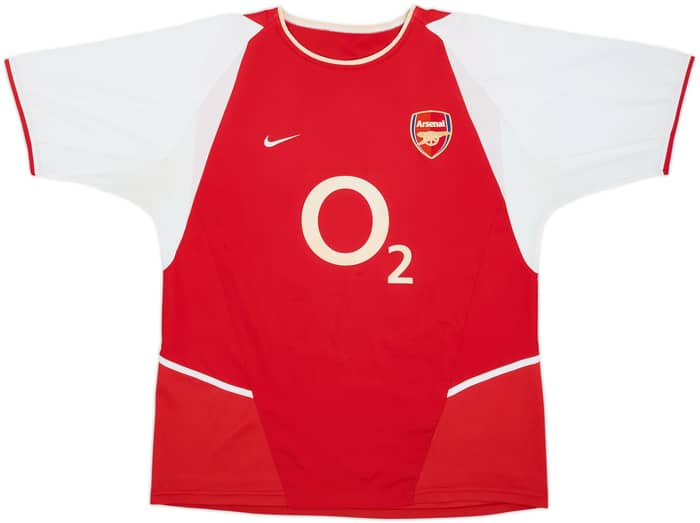 2002-04 Arsenal Home Shirt Henry #14 - 8/10 - (L)