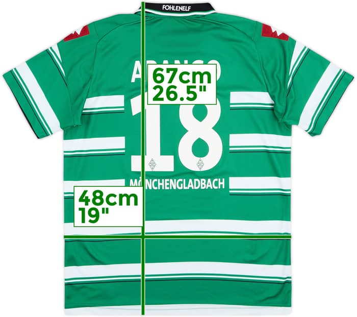 2012-13 Borussia Monchengladbach Third Shirt Arango #18 - 6/10 - (XL.Boys)