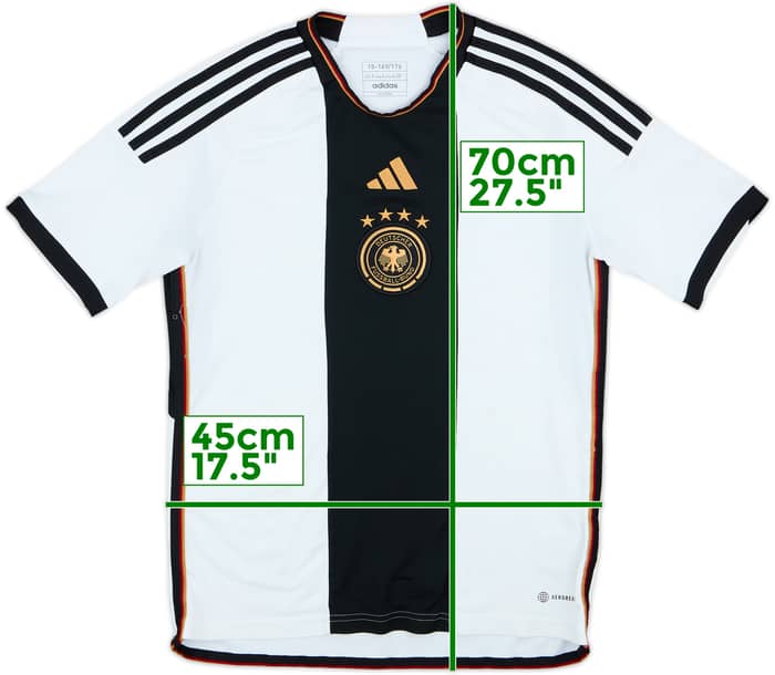 2022-23 Germany Home Shirt - 5/10 - (XL.Boys)