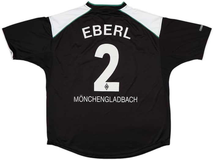 2001-02 Borussia Monchengladbach Away Shirt Eberl #2 - 6/10 - (XL)