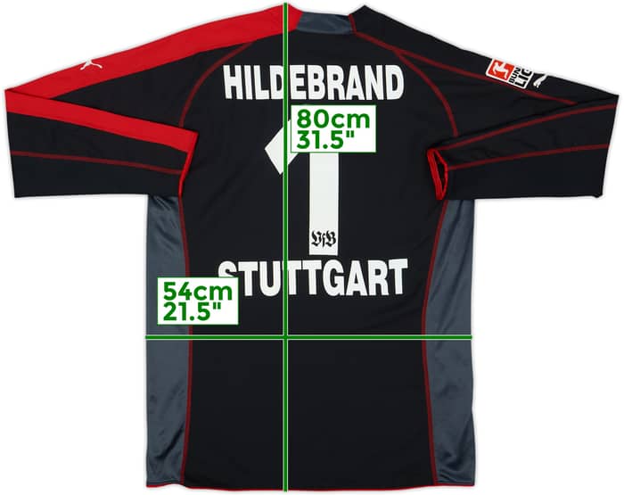 2005-06 Stuttgart GK Shirt Hildebrand #1 - 5/10 - (L)