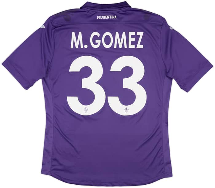 2013-14 Fiorentina Home Shirt M.Gomez #33 - 10/10 - (M)