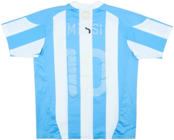 2010-11 Argentina Home Shirt - 4/10 - (L.Boys)