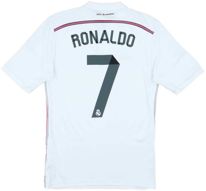 2014-15 Real Madrid Camiseta Local Ronaldo #7 - 6/10 - (S)
