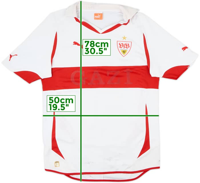 2010-11 Stuttgart Home Shirt - 4/10 - (M)