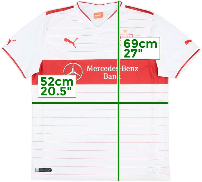 2013-14 Stuttgart Home Shirt - 5/10 - (L)
