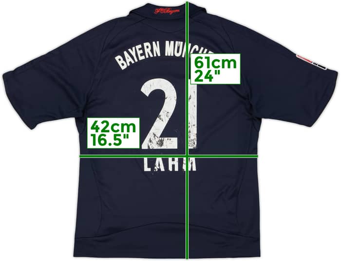 2008-09 Bayern Munich Away Shirt Lahm #21 - 5/10 - (M.Boys)