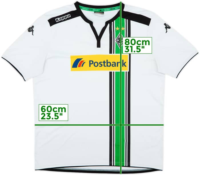 2015-16 Borussia Monchengladbach Home Shirt - 7/10 - (XXL)