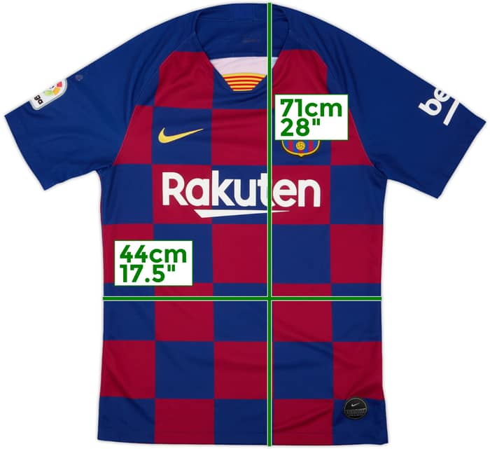 2019-20 Barcelona Home Shirt Messi #10 - 4/10 - (S)