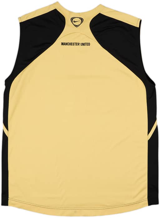 2007-08 Manchester United Nike Training Vest - 8/10 - (L)