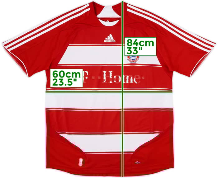 2007-08 Bayern Munich Home Shirt - 4/10 - (XL)