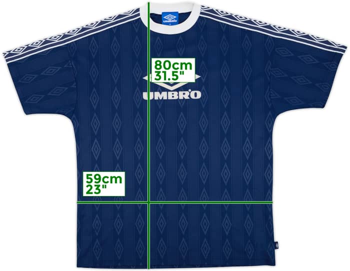1990s Umbro Template Shirt - 8/10 - (XL)
