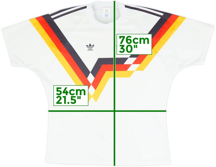 1988-91 West Germany Home Shirt - 6/10 - (L/XL)
