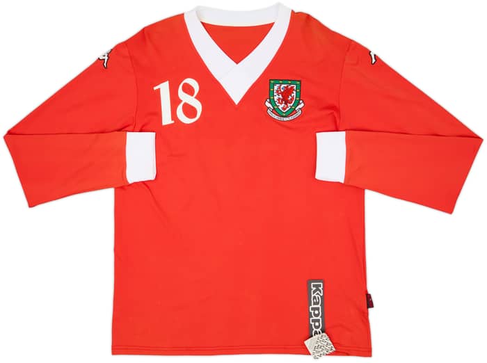 2006-07 Wales Home L/S Shirt #18 (XXL)