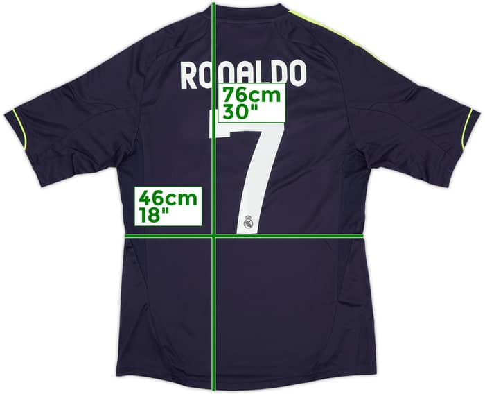 2012-13 Real Madrid Away Shirt Ronaldo #7 (M)