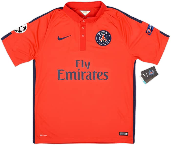 2014-15 Paris Saint-Germain Tercera Camiseta Ibrahimovic #10 (L)