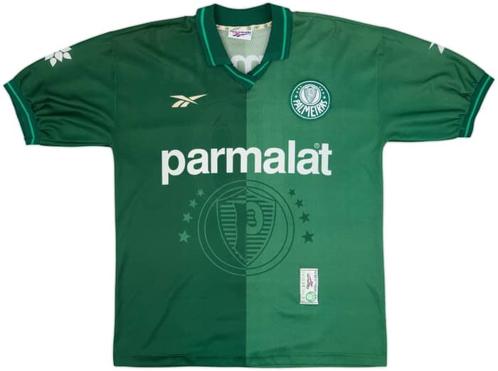 1997 Palmeiras Home Shirt #10 - 8/10 - (L)