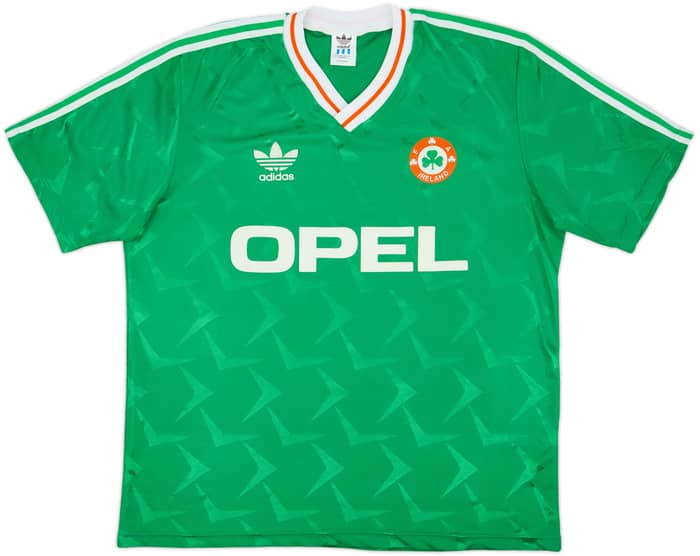 1990-92 Ireland Home Shirt - 8/10 - (XL)