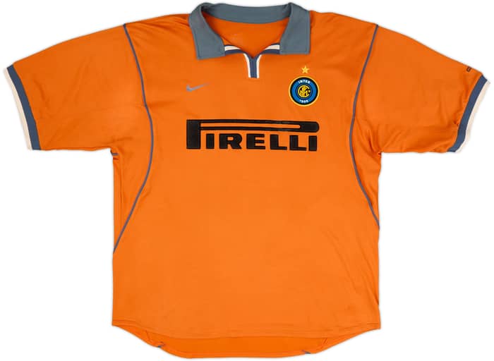 2000-01 Inter Milan Third Shirt Ronaldo #9 - 8/10 - (XL)