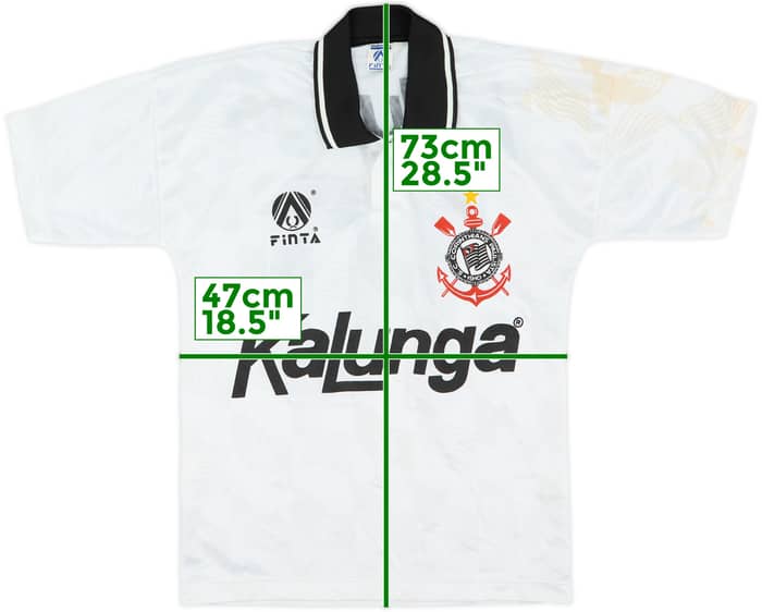 1992-94 Corinthians Home Shirt #10 - 4/10 - (M)