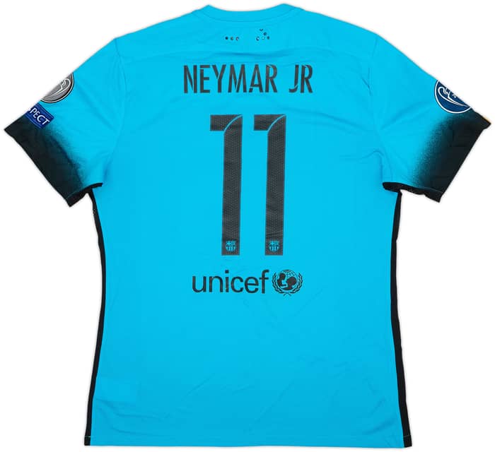 2015-16 Barcelona Authentic Third Shirt Neymar Jr #11 (XL)