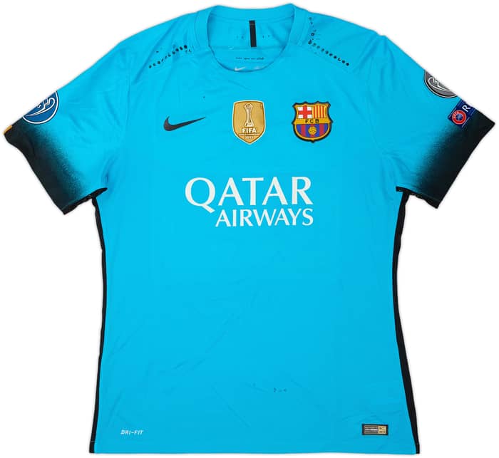 2015-16 Barcelona Authentic Third Shirt Neymar Jr #11 (XL)