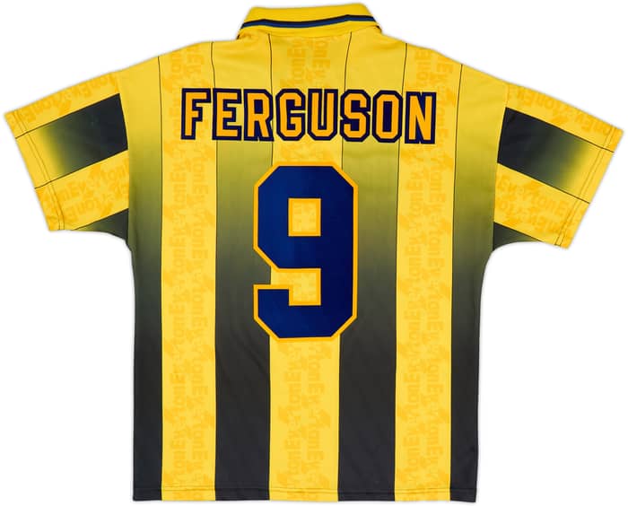 1996-98 Everton Away Shirt Ferguson #9 - 7/10 - (M)