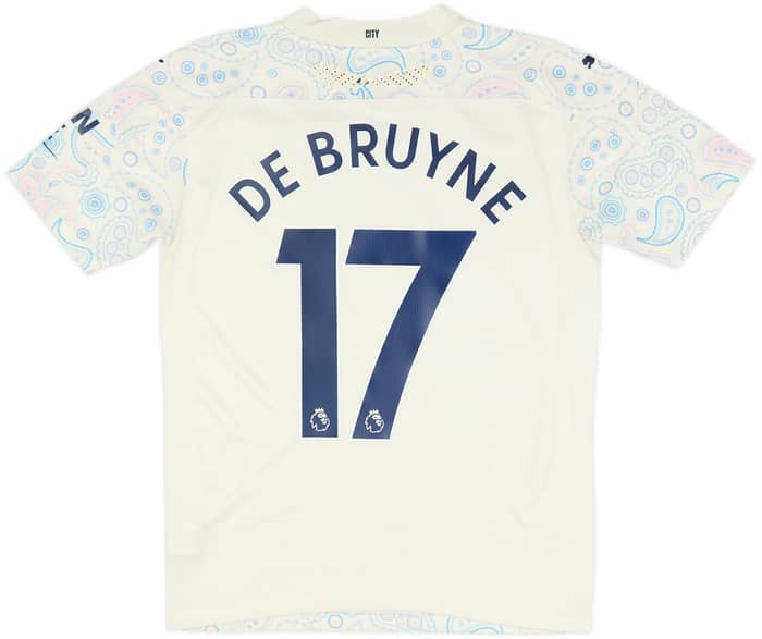2020-21 Manchester City Authentic Third Shirt De Bruyne #17 - 6/10 - (S)